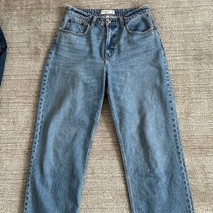 Abercrombie Curve Love Loose Jeans
